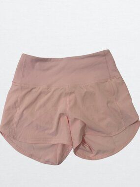 Lululemon Pink Milkshake Speed Up Shorts 2.5” - Never Worn
